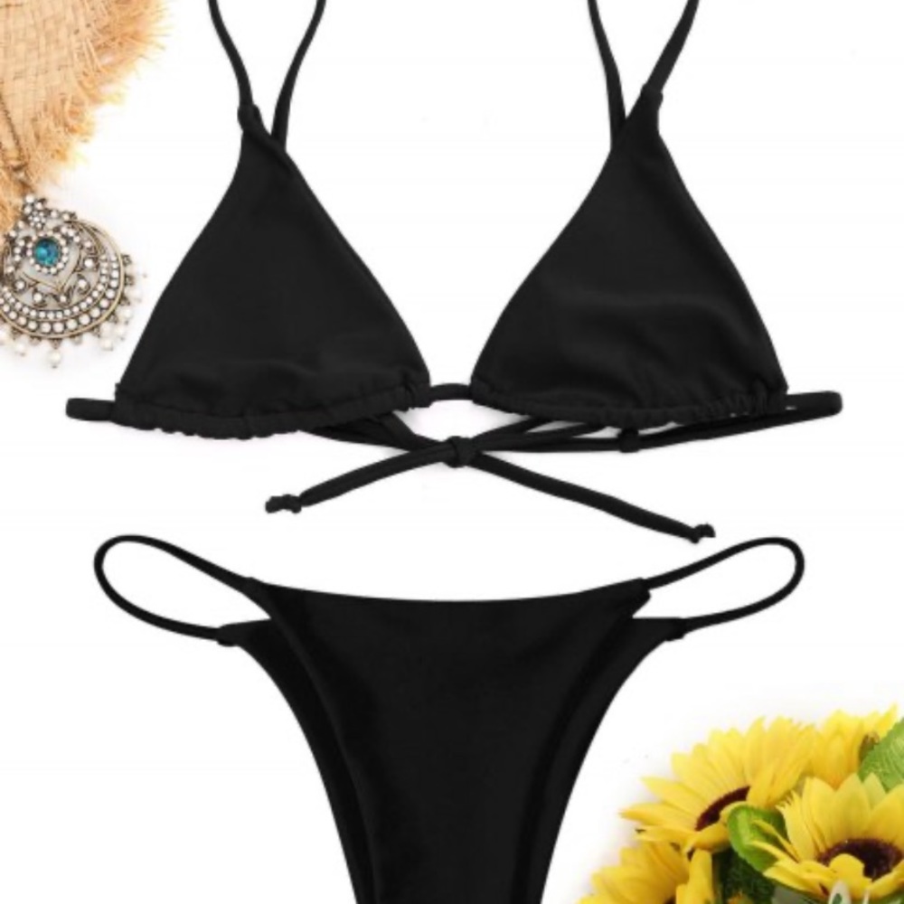 Black Zaful Bikini